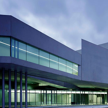 Maxxi exterior designed by Zaha Hadid, 2009, Image from the International Herald Tribune